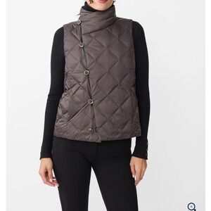 J. McLaughlin Vivian Reversible Puffer Vest